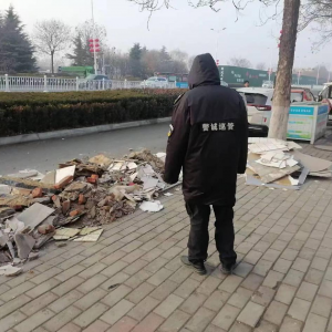 鳳臺執(zhí)法中隊(duì)巡查及時(shí) 避免建筑垃圾長期堆放