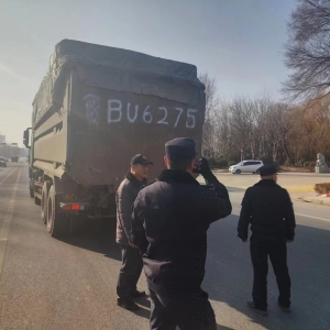 同和執(zhí)法中隊：“加強建筑垃圾渣土車運輸整治工作，維護城市環(huán)境整潔” ... ...