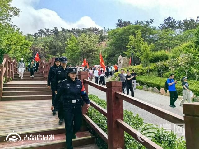 奏響生態(tài)保護(hù)“協(xié)作曲” 嶗山森警大隊(duì)開展森林生態(tài)保護(hù)宣傳活動