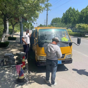 嚴查挖掘道路，保障出行暢通