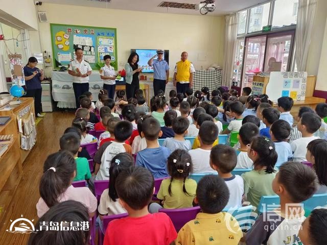 信新相映走進金湖路幼兒園 讓孩子們體驗當“小鐵騎”的樂趣