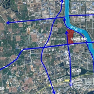 調(diào)整為高等院校用地 城陽這一片區(qū)部分地塊控規(guī)調(diào)整批前公示