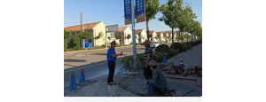 李園街道綜合行政執(zhí)法中隊雙管齊下，加大市政道路整治
