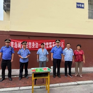 平度市東閣街道執(zhí)法中隊開展誠信宣傳活動，為文明城市創(chuàng)建助跑添力 ...
