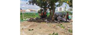 李園街道綜合行政執(zhí)法中隊(duì)：查處偷倒建筑垃圾，守護(hù)城市生態(tài)環(huán)境底線 ...