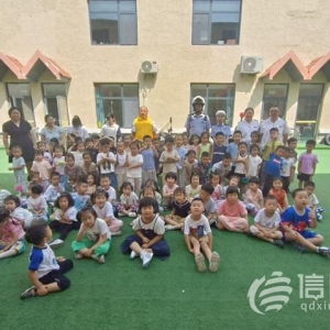 信新相映走進智慧熊幼兒園 讓孩子們在愉快中學習交通安全知識