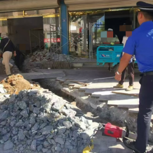 “以案釋法”—擅自挖掘城市道路，執(zhí)法人員快速查處