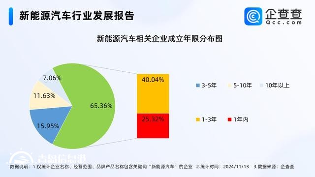 新能源汽車產(chǎn)銷兩旺 超65%相關(guān)企業(yè)成立于近三年