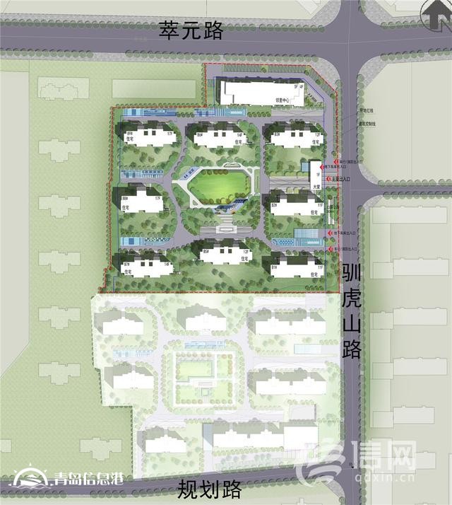青島這一城中村改造項目規(guī)劃方案公示 規(guī)劃戶數398戶