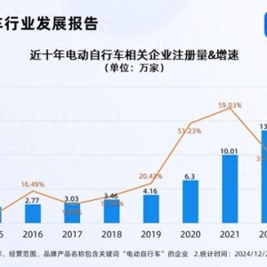 全國(guó)電動(dòng)自行車(chē)以舊換新突破100萬(wàn)輛 現(xiàn)存相關(guān)企業(yè)75.25萬(wàn)家