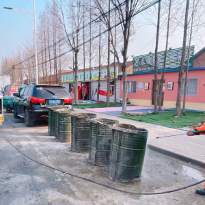 全面清洗垃圾桶，提升冬季保潔質(zhì)量