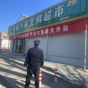 平度市東閣街道執(zhí)法中隊加強戶外廣告管理，提升城市顏值