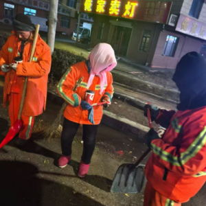 齊心協(xié)力清大集，熱心商戶暖人心