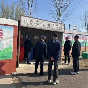 店子中隊(duì)--推進(jìn)垃圾分類 “綠色我先行”