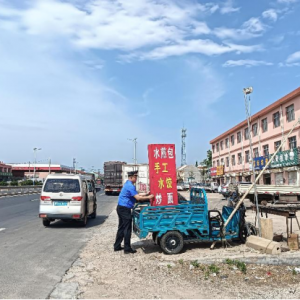 告別雜亂廣告，云山中隊(duì)守護(hù)城市清爽顏值