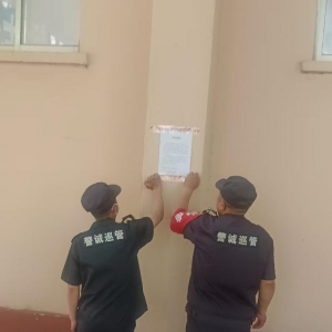 平度市東閣街道執(zhí)法中隊(duì)“信用+”整治戶外廣告，城市空間更清爽 ...