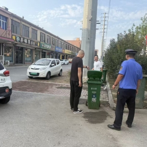 店子中隊--開展餐廚廢棄物的執(zhí)法檢查